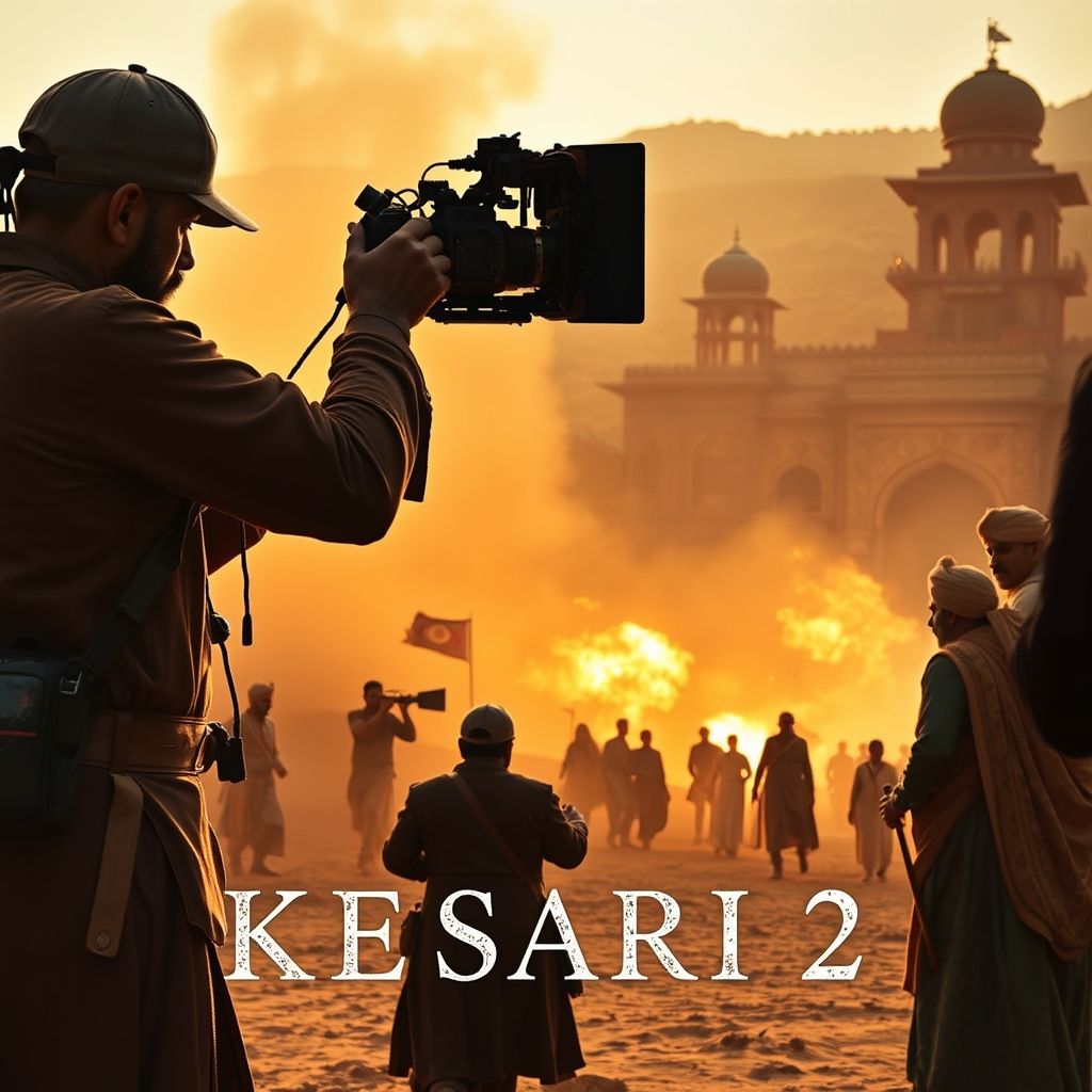 เบื้องหลังการสร้างสรรค์ฉากใน 'KESARI 2'